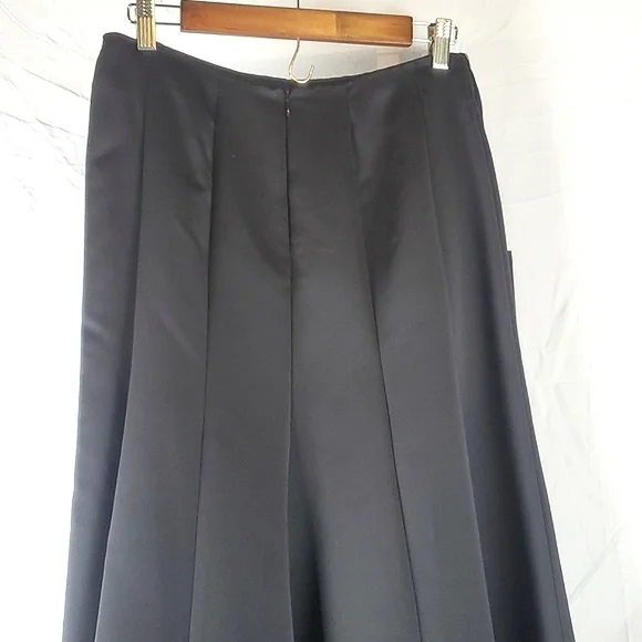NWT Tadashi Shoji Tadashi Collection Black Floor Length Formal Maxi Skirt - Picture 6 of 10